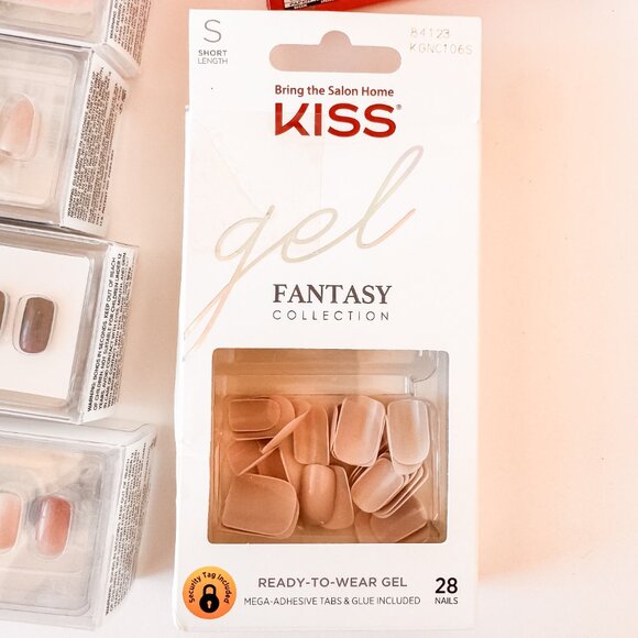 💅 Bundle of 8 Brand New Press-On & Gel Nails – Static, Impress, Kiss, OPI 💅 - Picture 8 of 9